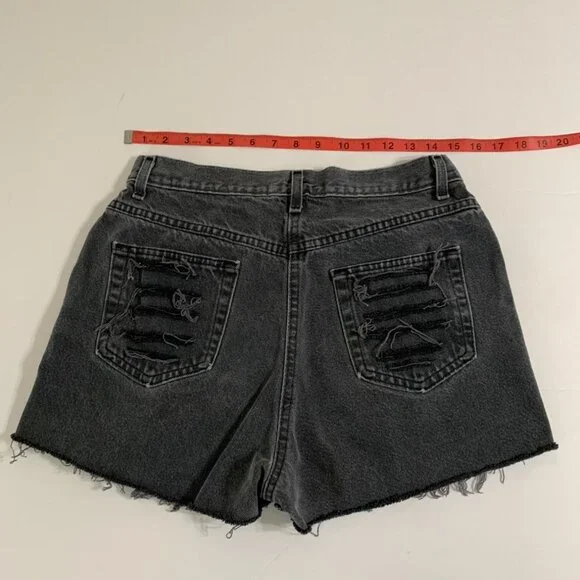 Faded Glory Shorts Gray Grunge, Goth, Punk - Picture 7 of 8